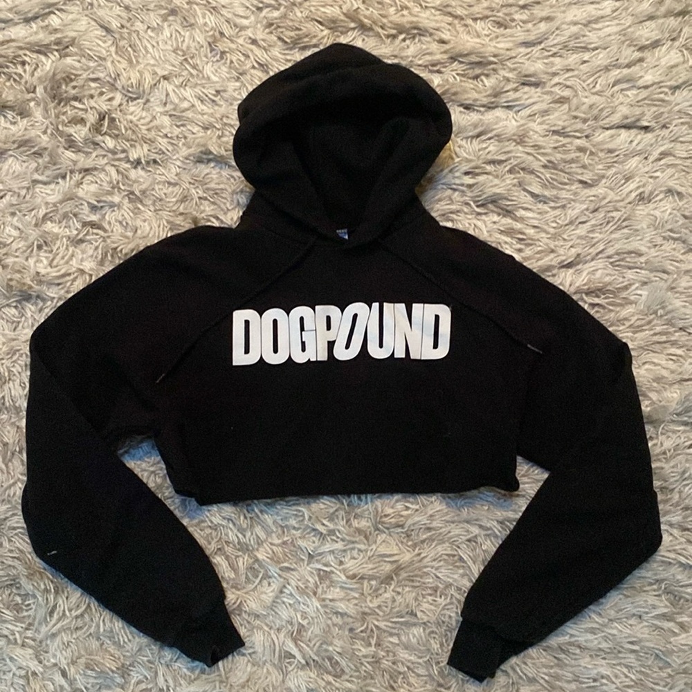 Champion cropped hoodie